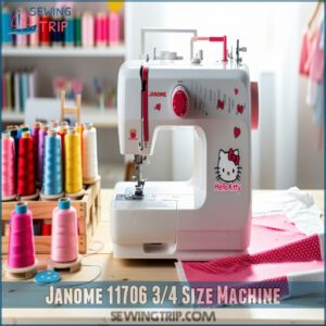 Janome 11706 3/4 Size Machine