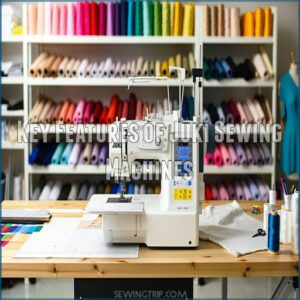 Key Features of Juki Sewing Machines