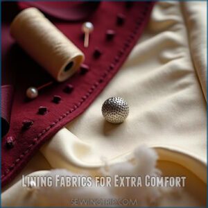 Lining Fabrics for Extra Comfort