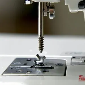 Loosen Needle Clamp Screw