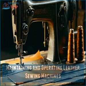 Maintaining and Operating Leather Sewing Machines