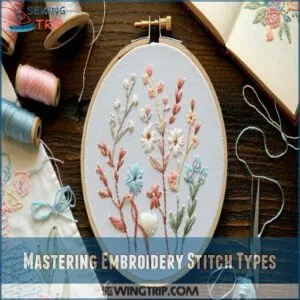 Mastering Embroidery Stitch Types