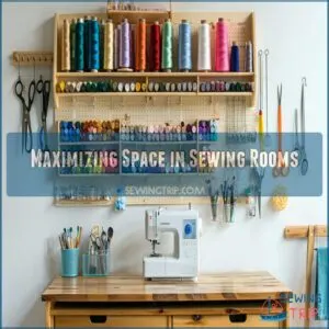 Maximizing Space in Sewing Rooms