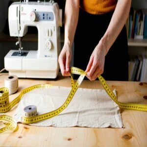 Measuring Elastic for a Waistband