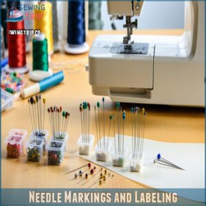 Needle Markings and Labeling