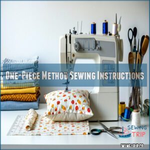 One-Piece Method Sewing Instructions