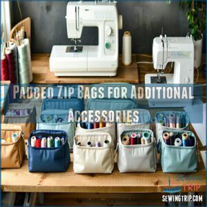 Padded Zip Bags for Additional Accessories Padded Zip Bags for Additional Accessories