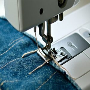 Performing Backstitch at Seam Ends