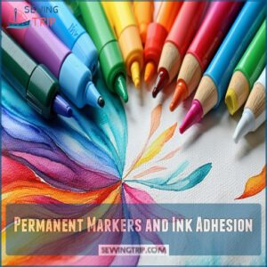 Permanent Markers and Ink Adhesion