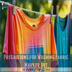 Precautions for Washing Fabric Marker Art