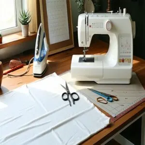 Preparing for a French Seam