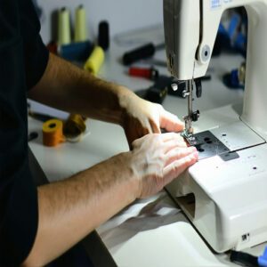 Preparing Hard Plastic for Sewing