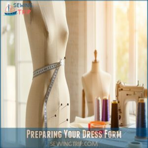 Preparing Your Dress Form