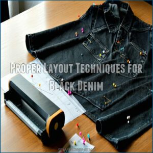 Proper Layout Techniques for Black Denim