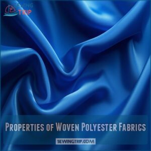 Properties of Woven Polyester Fabrics