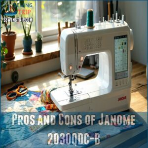 Pros and Cons of Janome 2030QDC-B