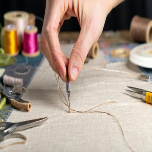 Pushing The Blade to Cut Threads