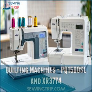 Quilting Machines - PQ1500SL and XR3774