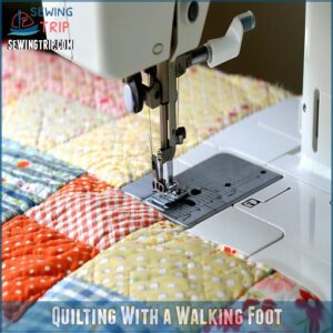 Quilting With a Walking Foot