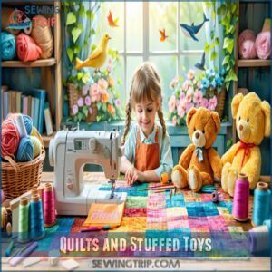 Quilts and Stuffed Toys Quilts and Stuffed Toys