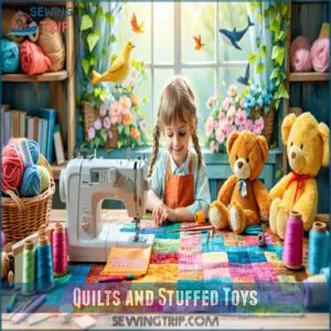 Quilts and Stuffed Toys