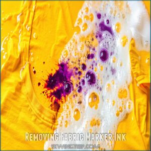 Removing Fabric Marker Ink