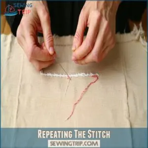 Repeating The Stitch