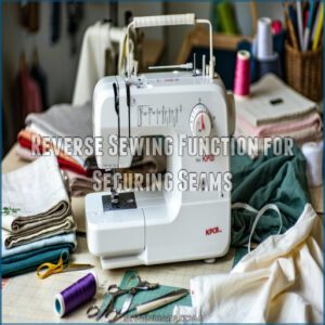 Reverse Sewing Function for Securing Seams