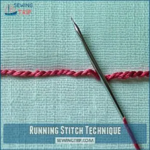 Running Stitch Technique