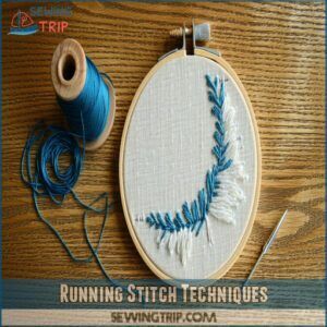 Running Stitch Techniques Running Stitch Techniques