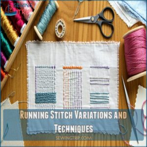 Running Stitch Variations and Techniques