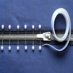 Securing Zipper With Pins or Tape