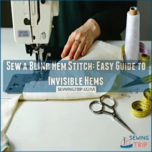 sew a blind hem stitch