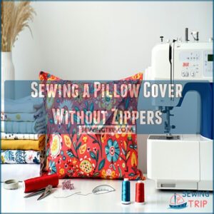 Sewing a Pillow Cover Without Zippers