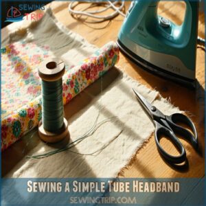 Sewing a Simple Tube Headband