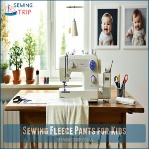 Sewing Fleece Pants for Kids