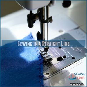 Sewing in a Straight Line