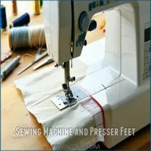 Sewing Machine and Presser Feet