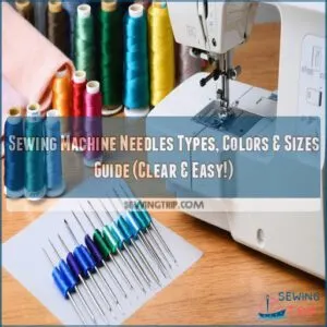 sewing machine needles types colors sizes