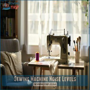 Sewing Machine Noise Levels Sewing Machine Noise Levels