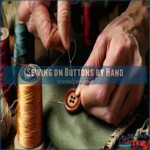 Sewing on Buttons by Hand