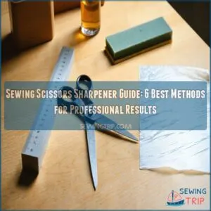 sewing scissors sharpener guide