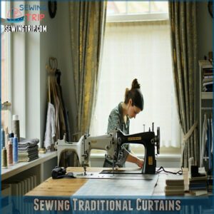 Sewing Traditional Curtains