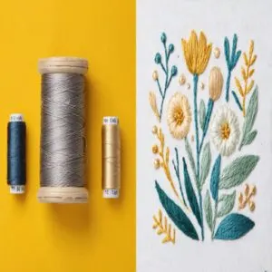 sewing vs embroidery thread