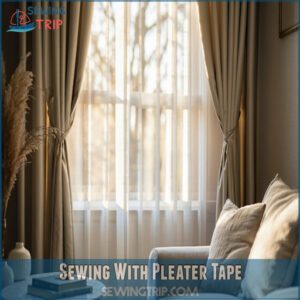 Sewing With Pleater Tape