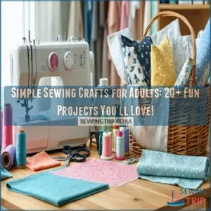 simple sewing crafts for adults