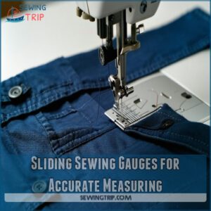 Sliding Sewing Gauges for Accurate Measuring