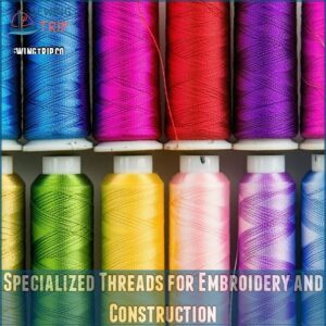 Specialized Threads for Embroidery and Construction