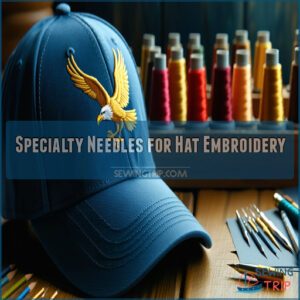 Specialty Needles for Hat Embroidery