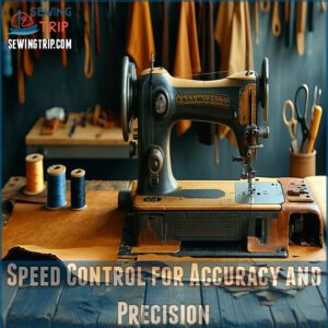 Speed Control for Accuracy and Precision